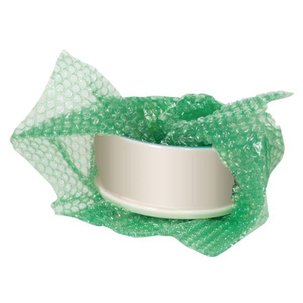 Office Depot Brand Bubble Roll, 3/16in Thick, 30% Recycled, Green, 12in x 100ft