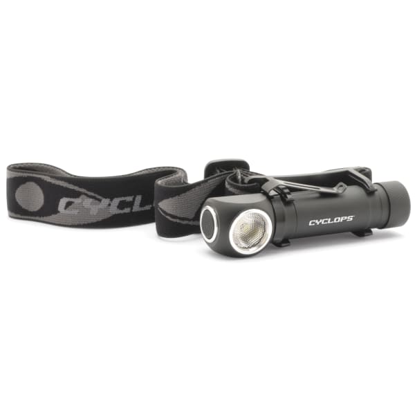 Cyclops Hades 10W 1,000-Lumen Rechargeable LED Headlamp, Black