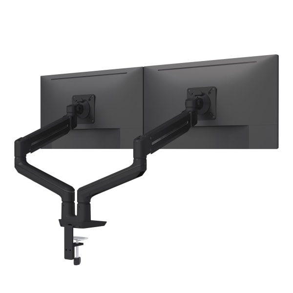 Fellowes SENA 2 Dual Monitor Arm With Finger Touch Adjustment, Black