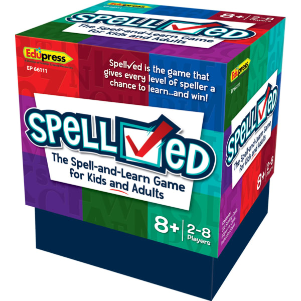 Teacher Created Resources SpellChecked Card Game, Grade 2 To 12