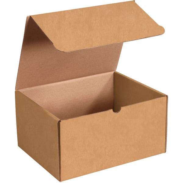 Partners Brand Literature Mailers, 11 1/8in x 8 3/4in x 6in, Kraft, Pack Of 50