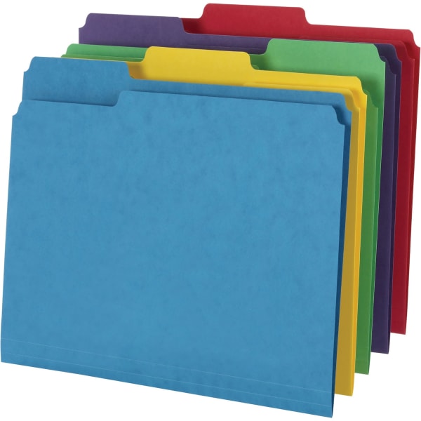 Pendaflex 1/3 Tab Cut Letter Classification Folder - 8 1/2in x 11in - Assorted - 50 / Box