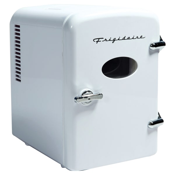 Frigidaire Retro 0.5 cu ft Portable Mini Fridge, White