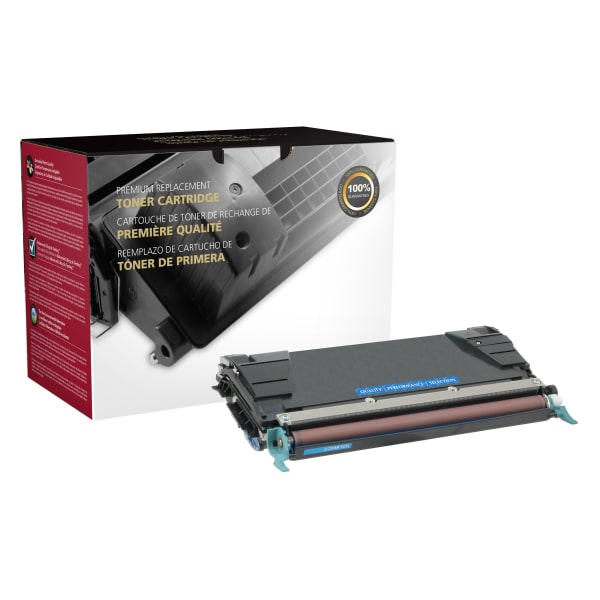 Office Depot Remanufactured Cyan Toner Cartridge Replacement For Lexmark C734, ODC734C