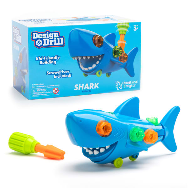 Educational Insights Design & Drill Shark