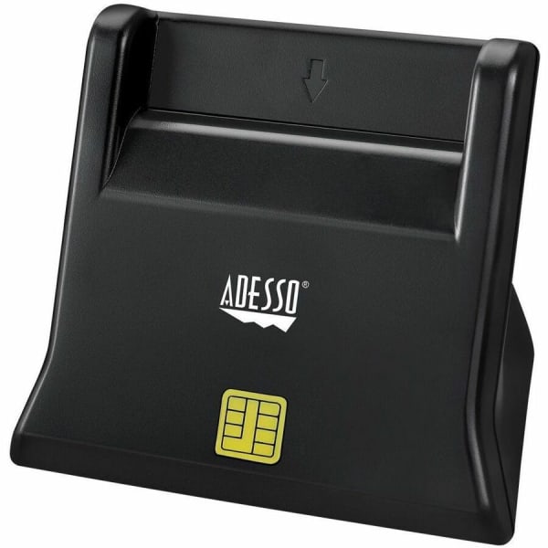 Adesso SCR-300 - SMART card reader - USB 2.0 - TAA Compliant