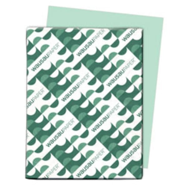 Exact Vellum Bristol Card Stock, Green, Letter (8.5in x 11in), 67 Lb, Pack Of 250