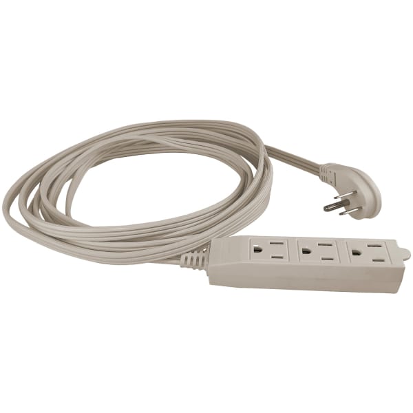 Stanley CordMax 31125 3-Outlet Appliance Cord, 9ft, Beige