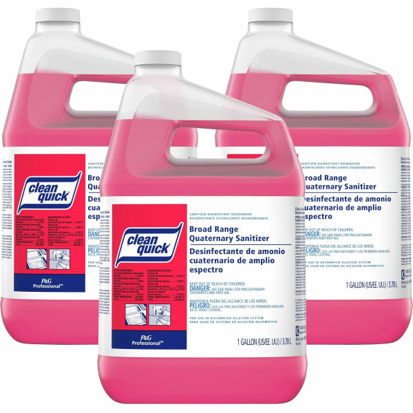 Pro Line Clean Quick Sanitizer, 128 Oz Bottle