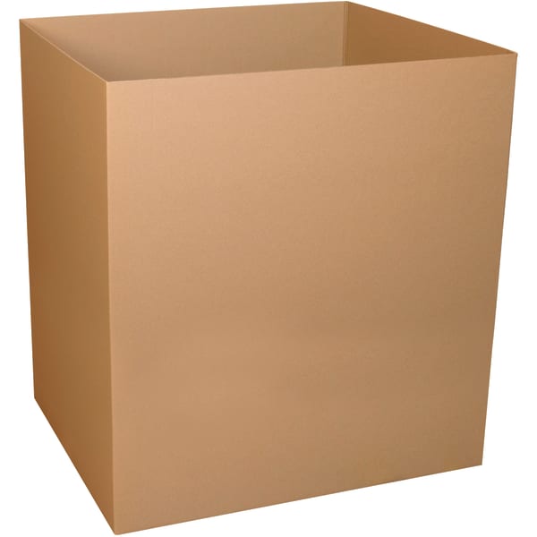 Partners Brand Gaylord Bottom Boxes, 48inH x 40inW x 48inD, Kraft, Pack Of 5