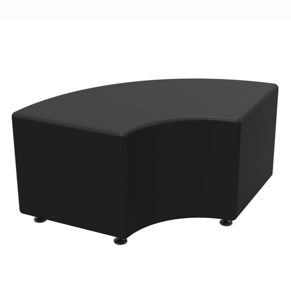 Marco Sonik Soft Seating Curved Bench, Ebony
