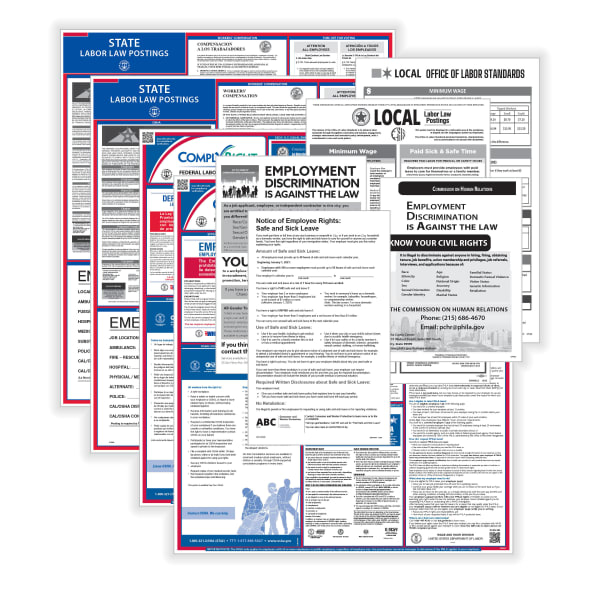 ComplyRight Federal, State and Local Labor Law 1-Year Poster Service, Bilingual, New Hampshire