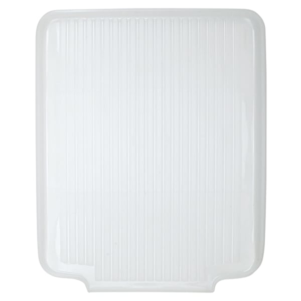 Better Houseware Dish Drain Board, 1-1/4inH x 15-1/2inW x 19-1/2inD, White