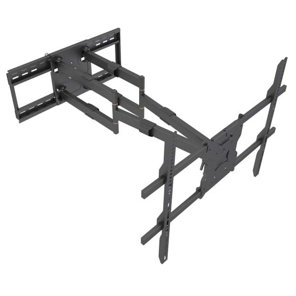 Mount-It! Heavy-Duty TV Wall Mount With Long Extension Arms For 60in-110in TVs, 11.5inH x 35inW x 8.25inD, Black