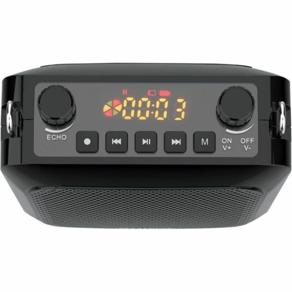 Hamilton Buhl Amp-Up Public Address System - 25 W Amplifier - Wireless Microphone - Battery - Built-in Amplifier - Bluetooth - USB Port - Battery Rechargeable