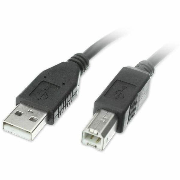 Comprehensive USB 2.0 A Male To B Male Cable 10ft. - Black