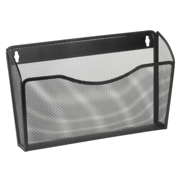 Office Depot Brand Mesh Wall Files, Letter Size, Black