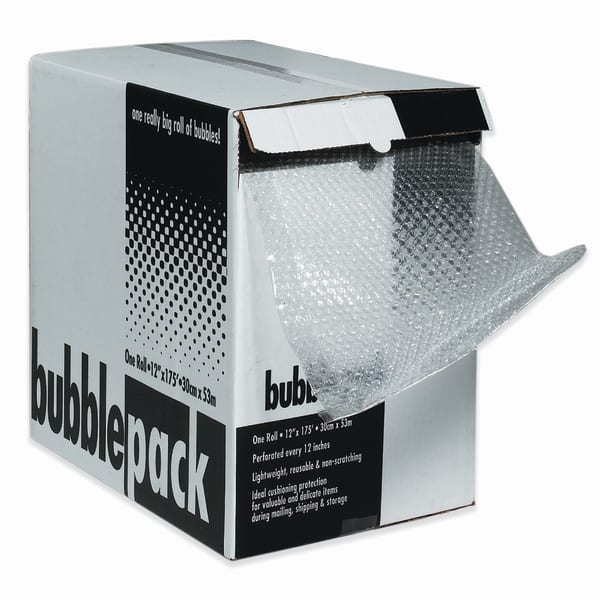Bubble Dispenser Pack, 3/16in x 12in x 175ft