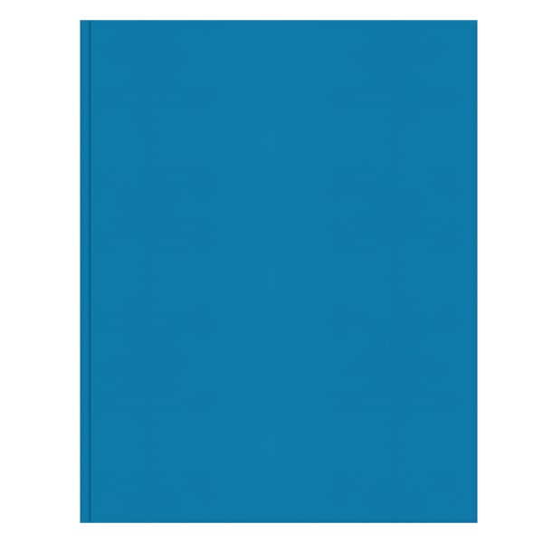 Office Depot Brand 2-Pocket Paper Folders with Prongs, Light Blue, Pack Of 25
