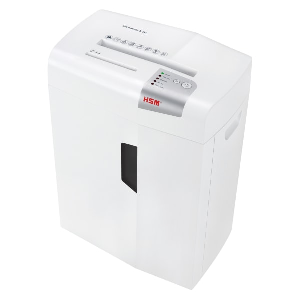 HSM shredstar X20 Cross Cut Shredder - Cross Cut - 20 Per Pass - 6.9 gal Waste Capacity