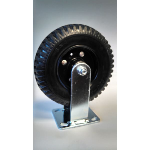 CSL 8in Pneumatic Caster,Rigid,Black