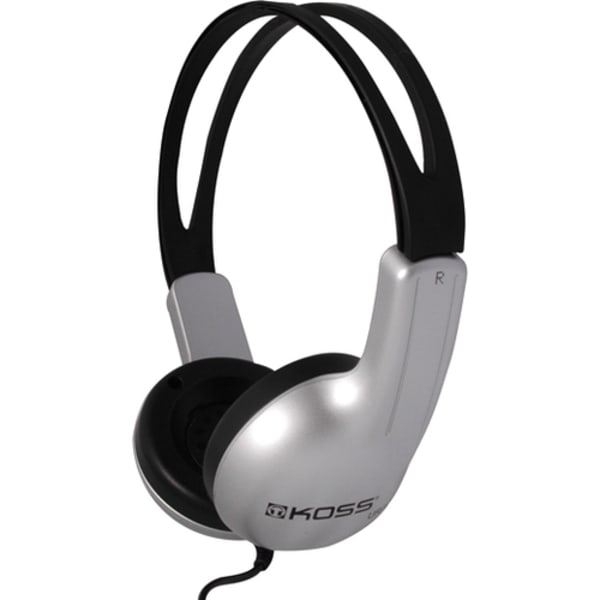 Koss ED1TC On-Ear Headphones, Silver/Black