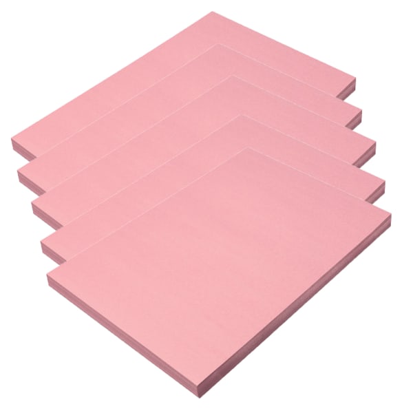 Prang Construction Paper, Medium Weight, 12in x 18in, Pink, 100 Sheets Per Pack, Set Of 5 Packs