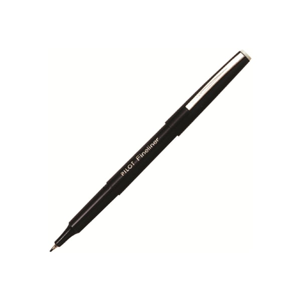 Pilot Fineliner Marker - 0.4 mm Pen Point Size - Black - 1 Each