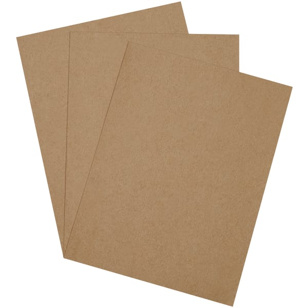 Partners Brand Chipboard Pads, 9in x 12in, Kraft, Case Of 825