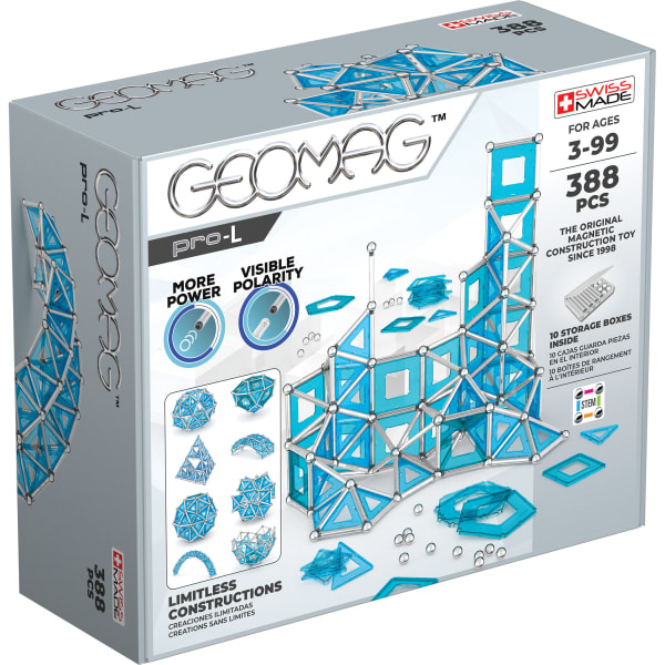 Geomag MASTERBOX PRO-L, Silver/Light Blue