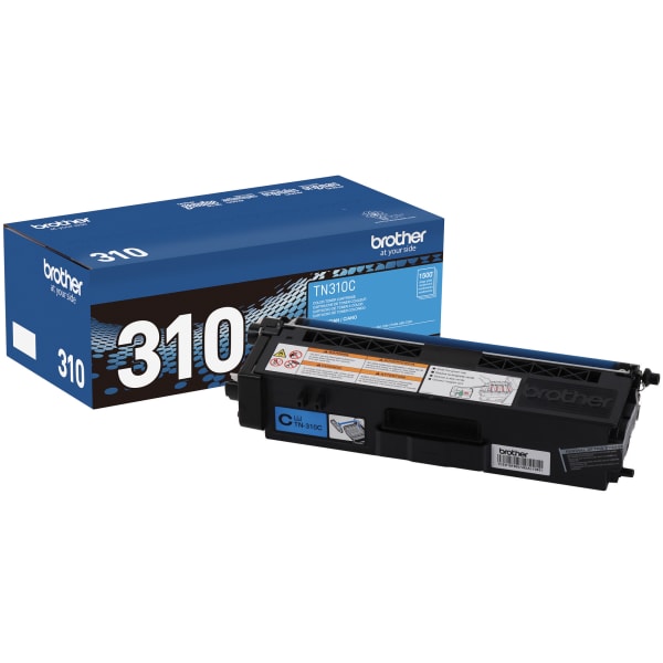 Brother TN-310 Cyan Toner Cartridge, TN-310C