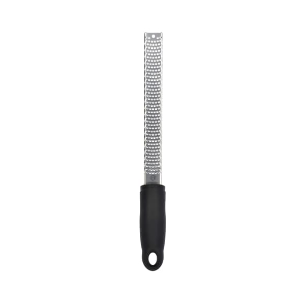 MasterChef Stainless Steel Zester And Grater, Black