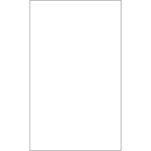 Tape Logic Inkjet/Laser Labels, LL137, Rectangle, 8 1/2in x 14in, White, Case Of 100