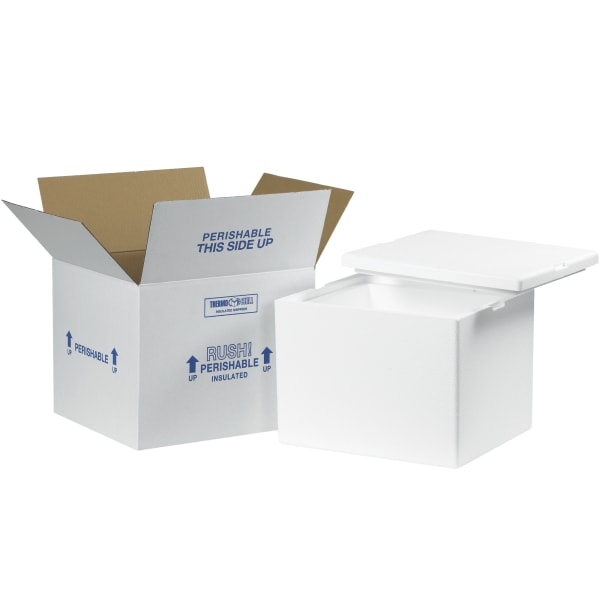 Partners Brand Brand Insulated Corrugated Carton, 12in x 10in x 9in