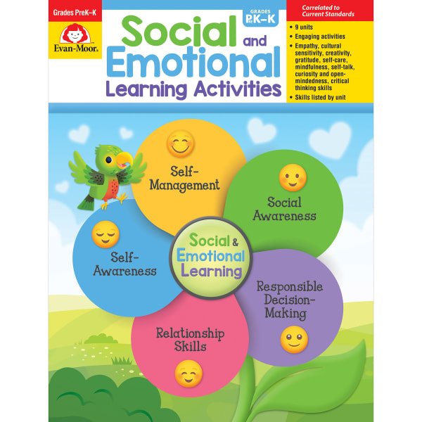 Evan-Moor Social and Emotional Learning Activities Book, Character Education