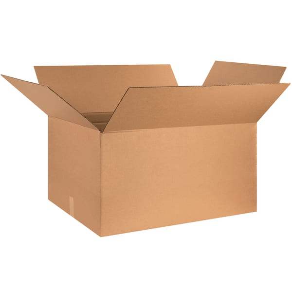 Partners Brand Corrugated Flat Wardrobe Boxes, 36in x 21in x 20in, Kraft, Pack Of 5 Boxes