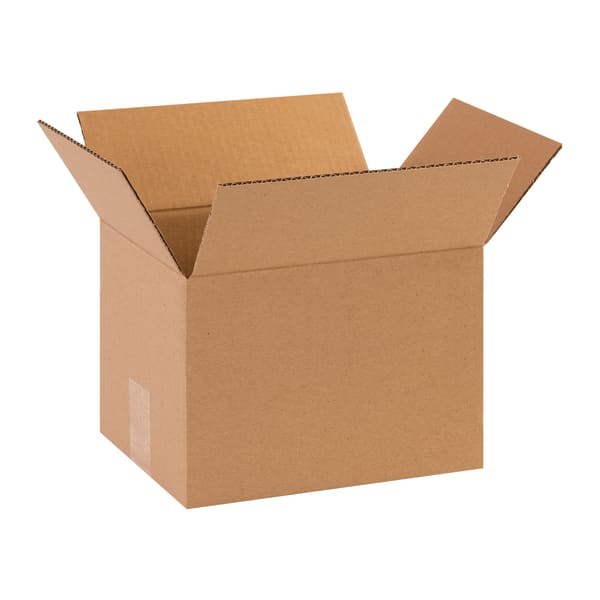 Partners Brand Corrugated Boxes, 10inL x 8inW x 7inH, Kraft, Pack Of 25
