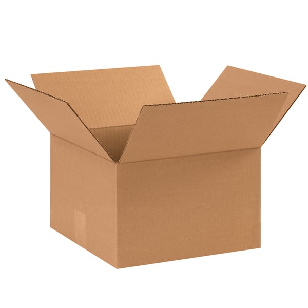 Partners Brand Corrugated Boxes, 11in x 11in x 7in, Kraft, Pack Of 25
