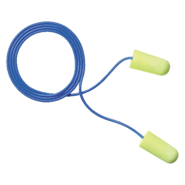 3M soft Yellow Neons Corded Earplugs - Noise Protection - Yellow - Comfortable, Disposable, Corded, Noise Reduction - 2/Pair - 200 / Box