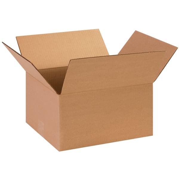 Partners Brand Corrugated Boxes, 13in x 11in x 7in, Kraft, Pack Of 25