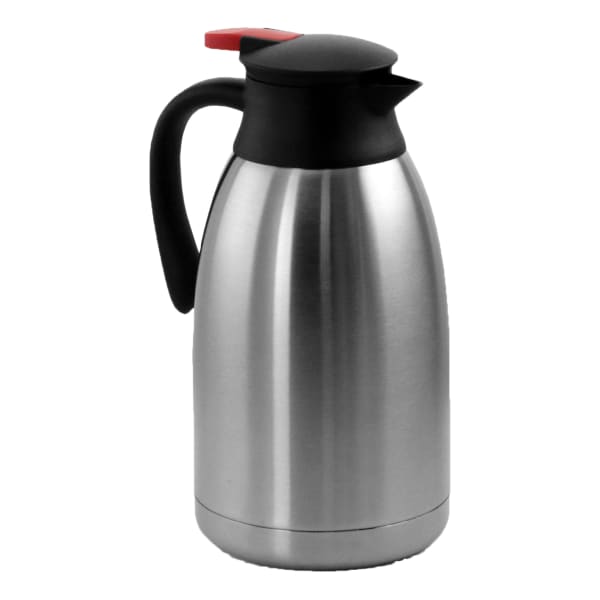 MegaChef 2 Quart Stainless Steel Thermal Beverage Carafe for Coffee and Tea