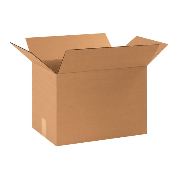 Partners Brand Heavy-Duty Corrugated Cartons, 17 1/4in x 11 1/4in x 12in, Kraft, Pack Of 25