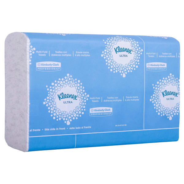 Kleenex Reveal Multifold Hand Towels, 8in x 9 7/16in, FSC Certified, 150 Sheets Per Unit, Pack Of 16 Units