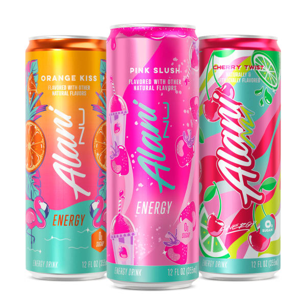 Alani Nu Energy Sweet Splash Variety Pack, 12 Oz, Pack Of 18 Drinks