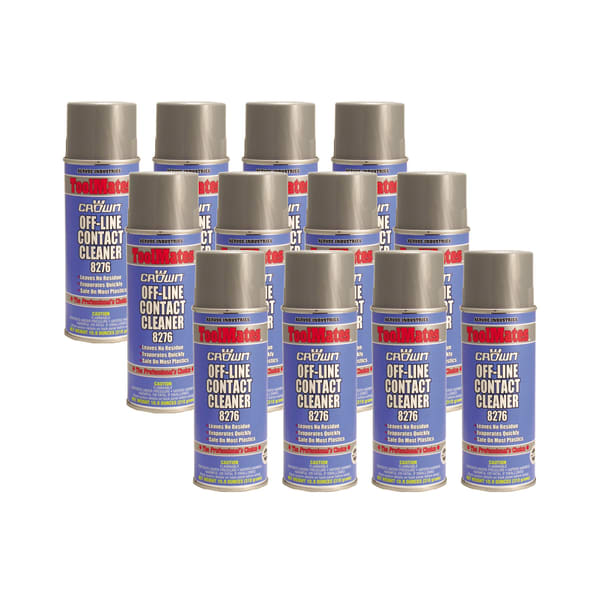 Off-Line Aerosol Contact Cleaner, 10.9 Oz Can, Case Of 12