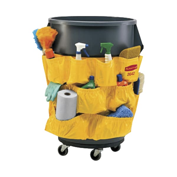 Rubbermaid Brute Caddy Bag, 20 1/2inH x 20inW, Yellow