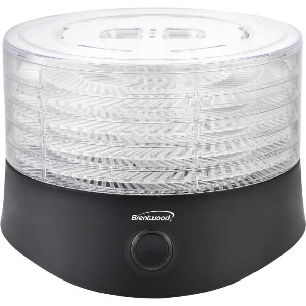 Brentwood FD-1026BK 5-Tray Food Dehydrator with Auto Shut Off, Black