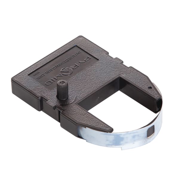 Pyramid Time Systems - Genuine and Authentic Time Clock Replacement Ribbon Compatible with Pyramid Models 3000HD, 3500, 3700, 4000, 4000HD and 4000PROK Time Clock - Black Ink Ribbon Cartridge
