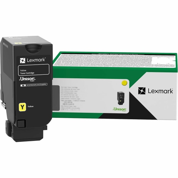 Lexmark 74C00YG Yellow Toner Cartridge