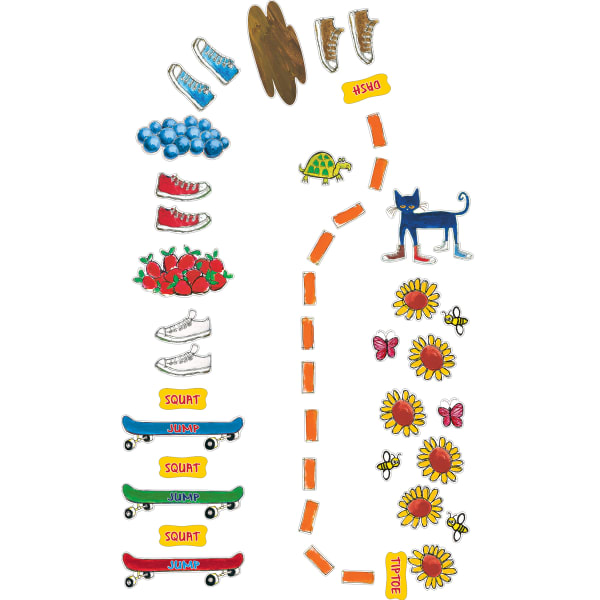 Teacher Created Resources Pete the Cat Sensory Path, My Groovy Shoes